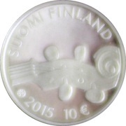10 Euros Jean Sibelius obverse image