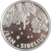 10 Euros Jean Sibelius, Finland, 2015 reverse image