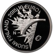 10 Euros 70th Annivesary of Peace after World War II obverse image