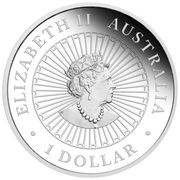 1 Dollar - Elizabeth II 6th Portrait - Year of the Mouse obverse image