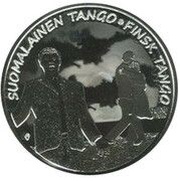 10 Euros Finnish Tango, Finland, 2017 reverse image