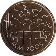 20 Euros 10th IAAF World Championships in Athletics, Finland, 2005 reverse image