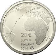 20 Euros Ilmari Tapiovaara obverse image