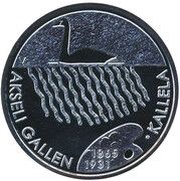 20 Euros Akseli Gallen-Kallela, Finland, 2015 reverse image