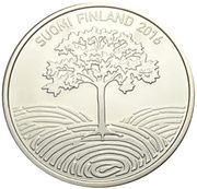 20 Euros Finnish Work, Finland, 2016 reverse image
