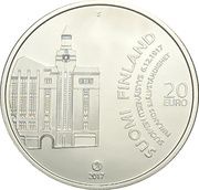 20 Euros Independence, Finland, 2017 reverse image