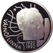 20 Euros Väinö Linna obverse image