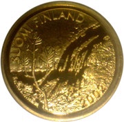 100 Euros Lappland Midnight Sun obverse image