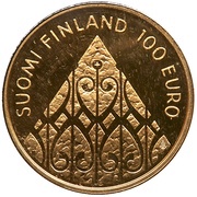 100 Euros Diet of Porvod, Finland, 2009 reverse image