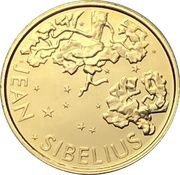 100 Euros Jean Sibelius, Finland, 2015 reverse image
