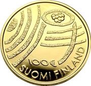 100 Euro Finland in 100 Years - Country of clean waters obverse image