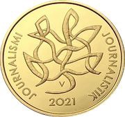 100 Euros Journalism reverse image