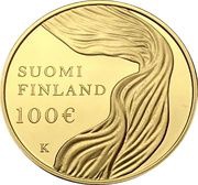 100 Euro National Ballet obverse image