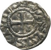 Obol - Henry I Paris mint; ωA reverse image