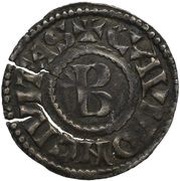 Denier - Robert II Chalon mint reverse image