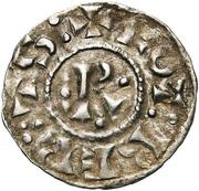 Denier - Robert II Mâcon mint obverse image