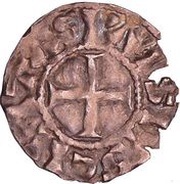 Denier - Henry I Paris mint; Aω reverse image