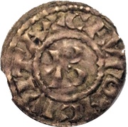 Denier - Henry I Chalon reverse image