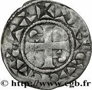 Denier - Louis VI Dreux mint reverse image