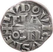 Denier - Louis VII Paris mint obverse image