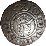 Denier - Louis VII Bourges mint obverse image