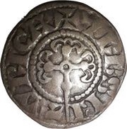 Denier - Louis VII Bourges mint reverse image