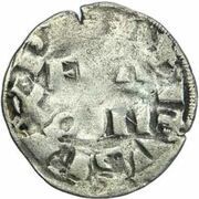 Denier - Philip II Augustus Peronne obverse image