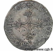 Sol Parisis - Charles IX reverse image