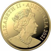 1 Dollar - Elizabeth II 6th Portrait - Gold Proof obverse image