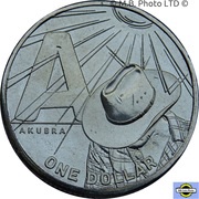 1 Dollar - Elizabeth II 6th Portrait - The Great Aussie Coin Hunt 2 - Letter A, Australia, 2021 reverse image