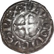 Denier Tournois - Louis VIII / Louis IX TVRONVS obverse image