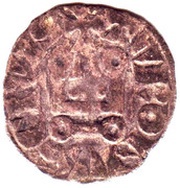 Denier Tournois - Louis X, France, 1314-1316 reverse image
