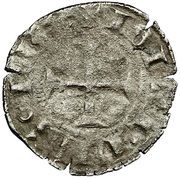Denier Tournois - John II 2nd type obverse image