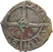 ½ Niquet or léopard - Henri V, France, 1421 reverse image