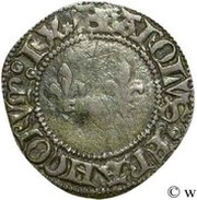 Denier Tournois - Charles VII obverse image