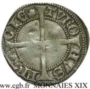 Denier Tournois - Charles VII, France, 1422-1461 reverse image