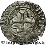 Denier Tournois - Charles VIII, France, 1483 reverse image