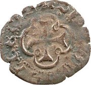Denier Tournois - Charles VIII reverse image
