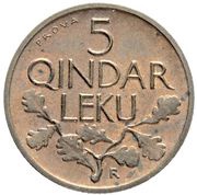 5 Qindar Leku Prova reverse image
