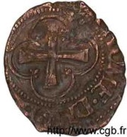 Denier Tournois - Francois I 2nd type, France, 1575 reverse image