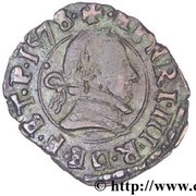 Denier Tournois - Henri III Dijon obverse image
