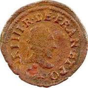 Denier Tournois - Henri III Bourges obverse image
