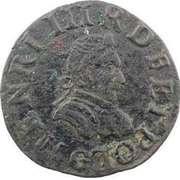 Denier Tournois - Henri III Poitiers obverse image
