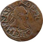 Denier Tournois - Henri III Amiens obverse image