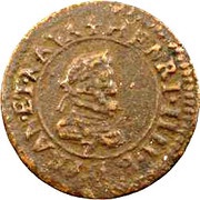Denier Tournois - Henri IV Dauphiné obverse image