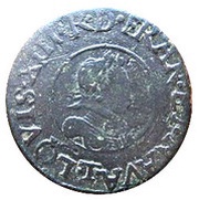 Denier Tournois - Louis XIII Nantes; 2nd type obverse image