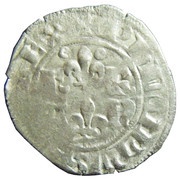 Double Tournois - Philippe VI 1st type obverse image