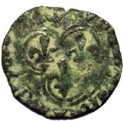 Double Tournois - Charles VII obverse image