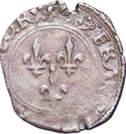 Double Tournois - François I 1st type obverse image