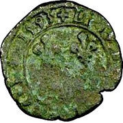 Double Tournois - Henri IV Rennes mint, France, 1591-1593 reverse image